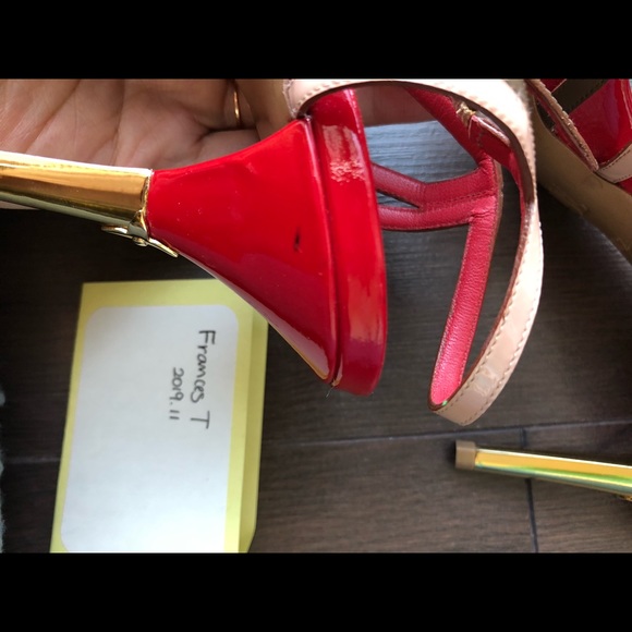 Louis Vuitton patent leather strap sandals - Picture 5 of 8